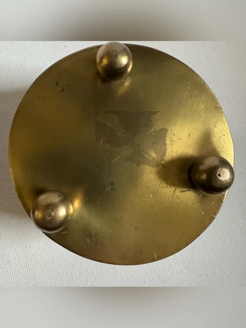 Vintage Pier 1 Brass Star Scroll Candle Holders Pair Celestial Eclectic Boho